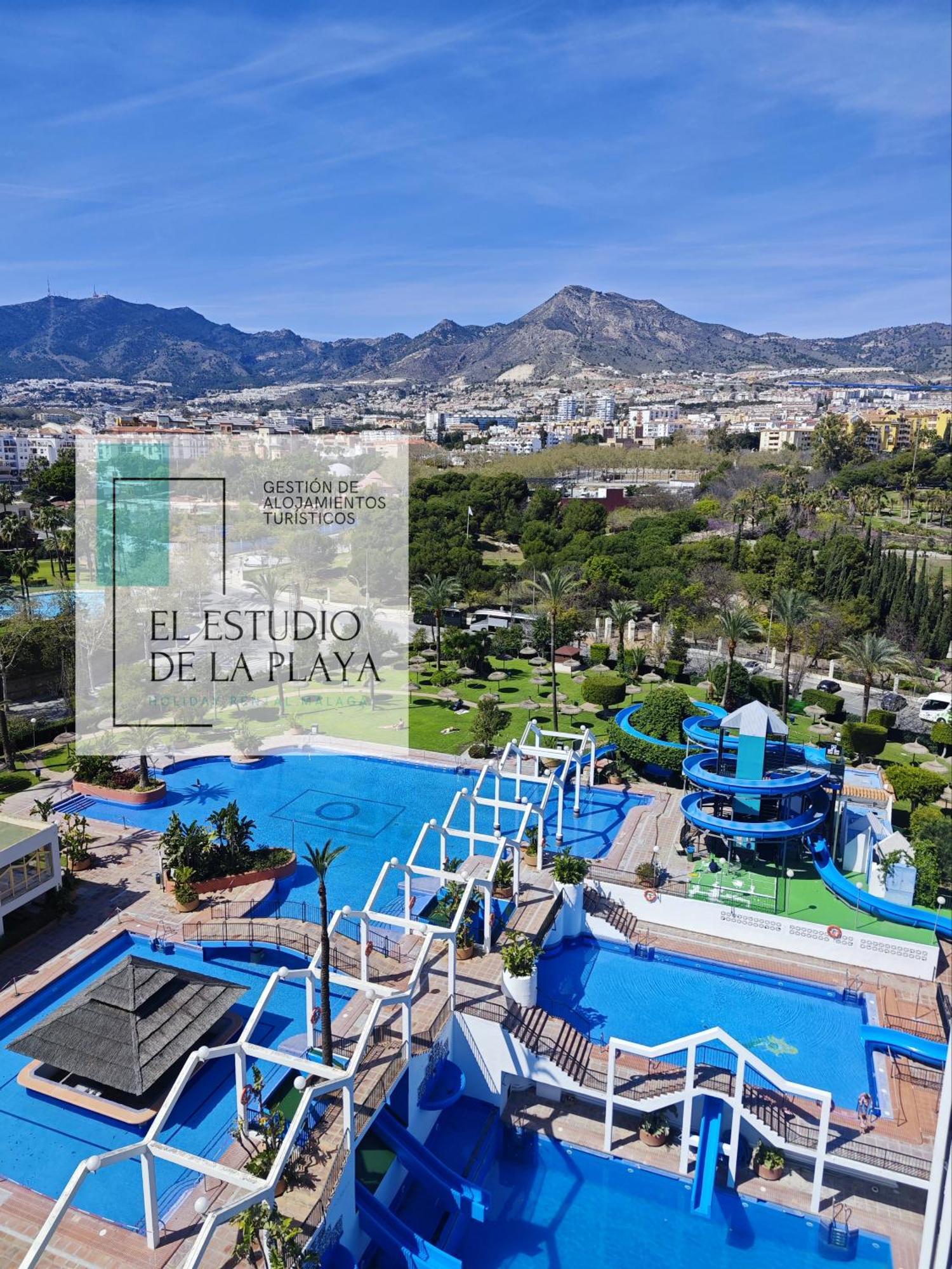 El Estudio De La Playa Benalbeach Vistas Al Mar Benalmadena Luaran gambar