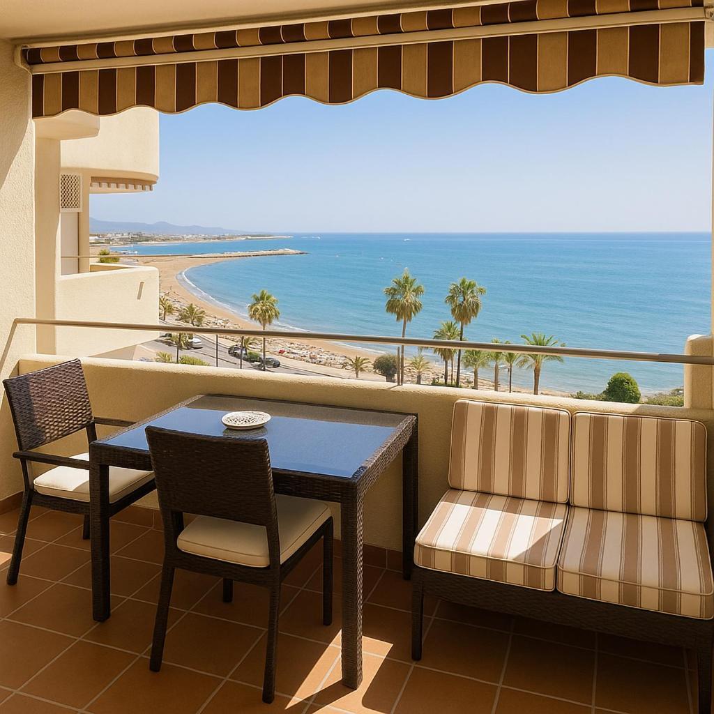 El Estudio De La Playa Benalbeach Vistas Al Mar Benalmadena Luaran gambar